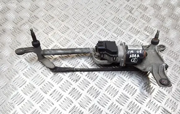 Front wiper linkage