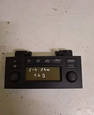 Citroen C4 I Climate control unit 9646554477 281129310 NS02730385