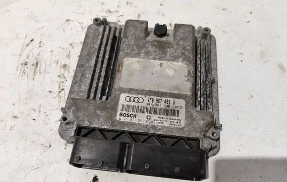 Audi A6 S6 C6 4F Air suspension control unit module (rear) 4F0907401A 4F0910401F 0281011569