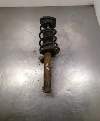 Front shock absorber with coil spring