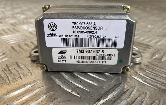 Seat Alhambra (Mk1) ESP acceleration yaw rate sensor 7E0907655A 7M3907637B 10098503024