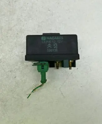 Peugeot 607 Glow plug pre-heat relay 598138 61112V