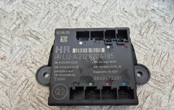 Mercedes-Benz C W204 Door control unit/module A2128204185