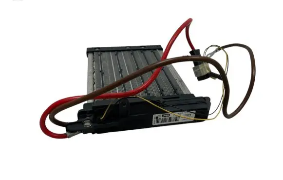 Electric cabin heater radiator
