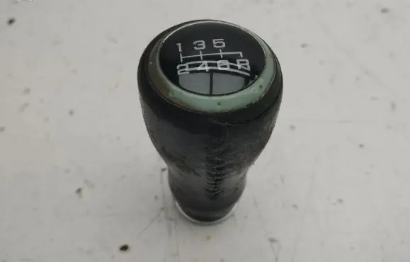 Gear lever shifter trim leather/knob