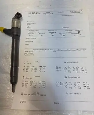 Opel Astra J Fuel injector 55578075
