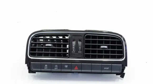 Volkswagen Polo V 6R Dash center air vent grill 6C0819728A 6C0927124B 6C0819728