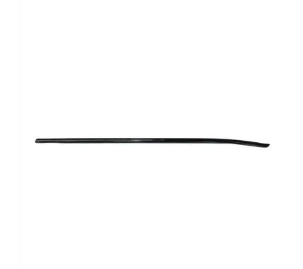 Front door glass trim molding