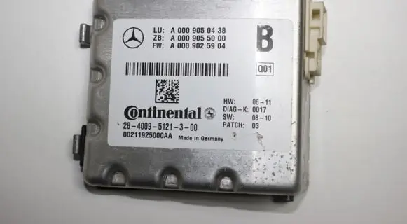 Mercedes-Benz ML W166 Windshield/windscreen camera A0009050438