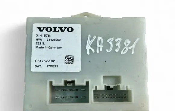 Volvo XC60 Other control units/modules 31415781