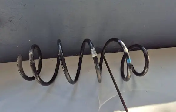 Front coil spring