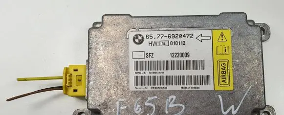 BMW 7 E65 E66 Airbag control unit/module 6920472