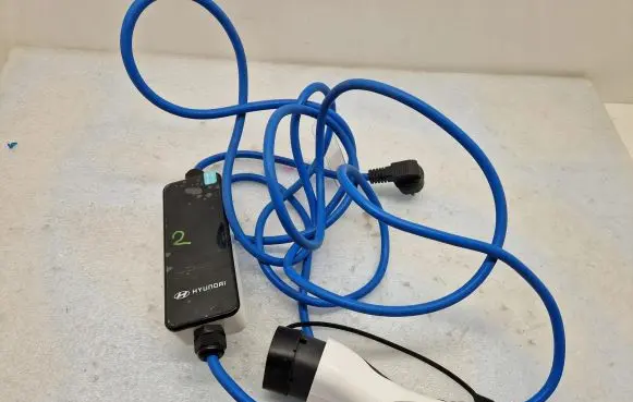 Hyundai Ioniq Electric car charging cable 