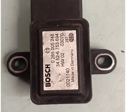 BMW 5 E39 ESP acceleration yaw rate sensor 0265005248 753694