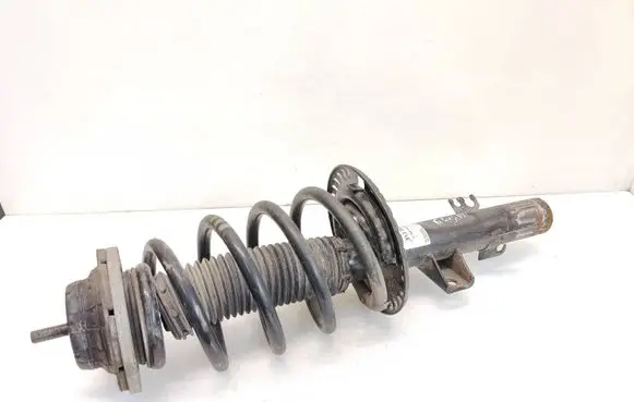 Front shock absorber with coil spring