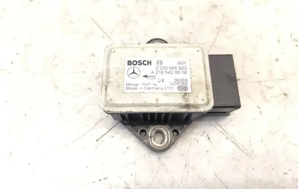 Mercedes-Benz B W245 ESP acceleration yaw rate sensor 0265005623 A2165420018
