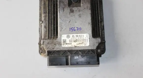 Volkswagen Crafter Engine ECU kit and lock set 03L906012Q 1039S55049 0281017789