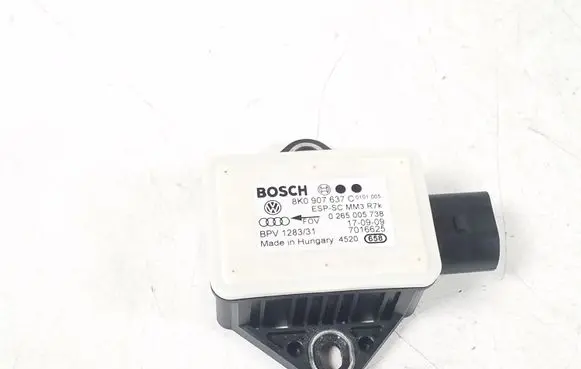 Audi Q5 SQ5 ESP acceleration yaw rate sensor 8K0907637C