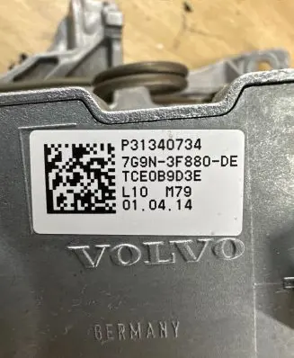 Volvo V60 Steering wheel axle set 7G9N3F880DE TCE0B9D3E P31340734