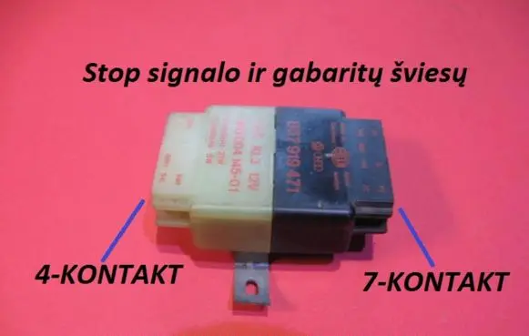 Audi 80 90 B2 Light relay 857919471 5KG00414501