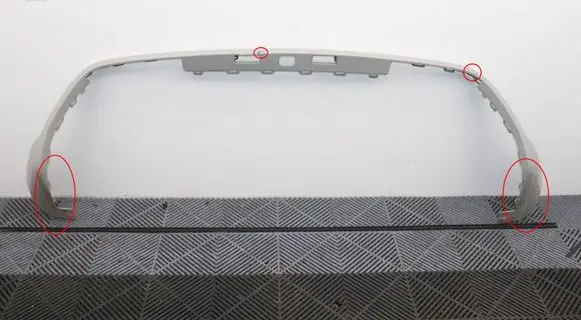 Porsche Macan (95B) Rear bumper lower part trim 95B807579