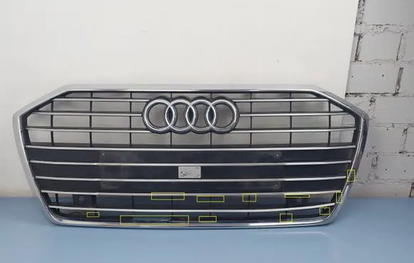Audi A6 S6 C8 4K Front bumper upper radiator grill 4K0853651B 4K0853653B