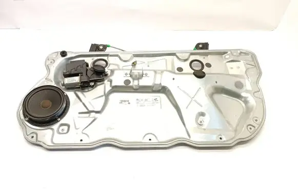 Volkswagen Polo Front door window regulator with motor 6Q3837756A