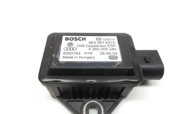 Audi A4 S4 B6 8E 8H ESP acceleration yaw rate sensor 8E0907637A 0265005245