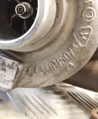 Audi A3 S3 8P Turbo 54431015073