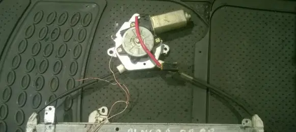 Nissan Almera Sliding door window regulator with motor