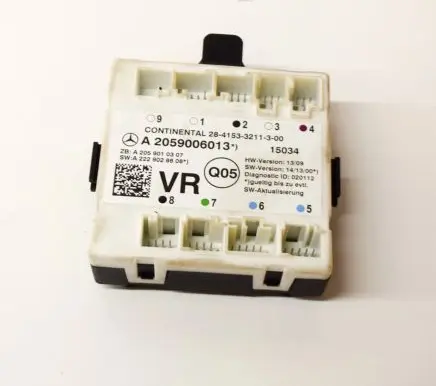 Mercedes-Benz C W205 Door control unit/module A2229028608 A2059010307