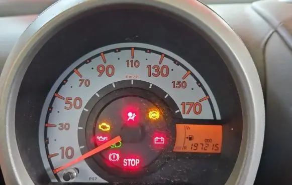 Peugeot 107 Speedometer (instrument cluster) IMPRK1375801