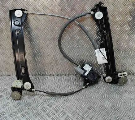 Front door window regulator with motor