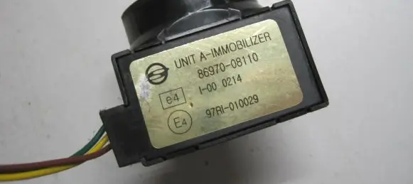 SsangYong Musso Immobilizer control unit/module 8697008110