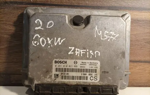 Opel Zafira A Engine control unit/module 0281010021 B99009085031435