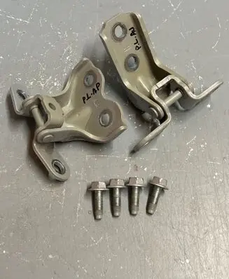 Front door hinge set