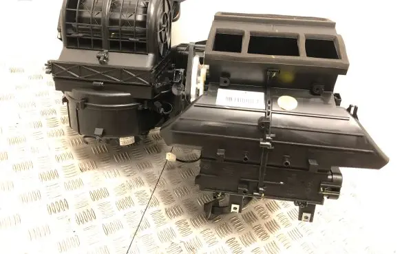 Interior heater climate box assembly