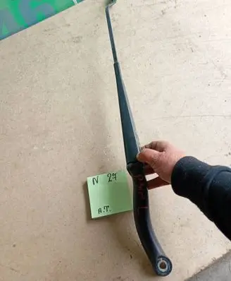 Peugeot 307 Front wiper blade arm 876545678