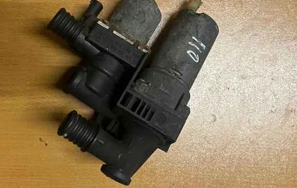 Coolant heater control valve