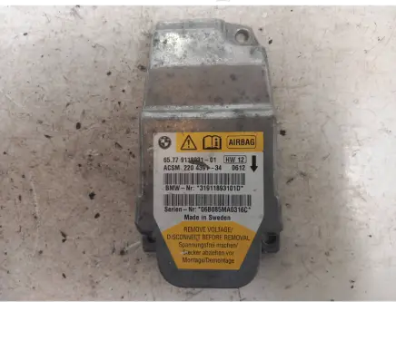 BMW 5 E60 E61 Airbag control unit/module 9118931 31911893101D 22043934