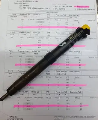 Citroen DS5 Fuel injector 9686191080 EMBR00101D XP169Z