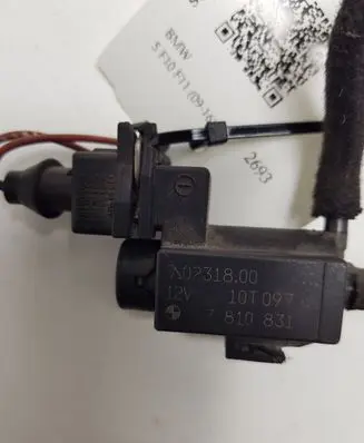 BMW 5 F10 F11 Turbo solenoid valve 7810831 70231800