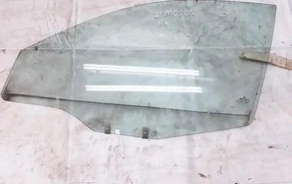 Mitsubishi Carisma Front door window glass four-door
