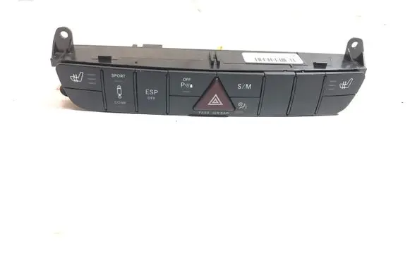 Mercedes-Benz GL X164 Hazard light switch A1648700551 03754776