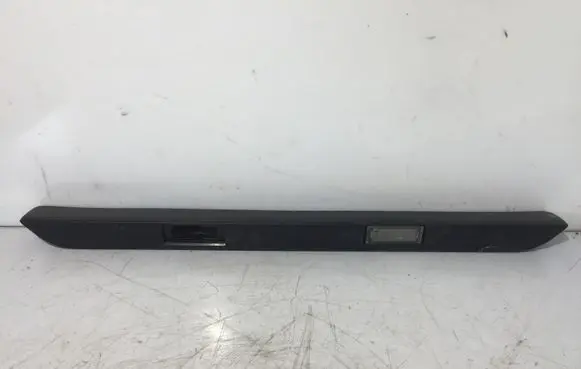 Trunk door license plate light bar