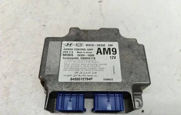 KIA Soul Airbag control unit/module 959102K350 2K95910350