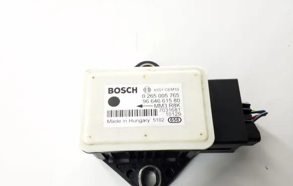Peugeot 3008 I ESP acceleration yaw rate sensor 9664661580 0265005765