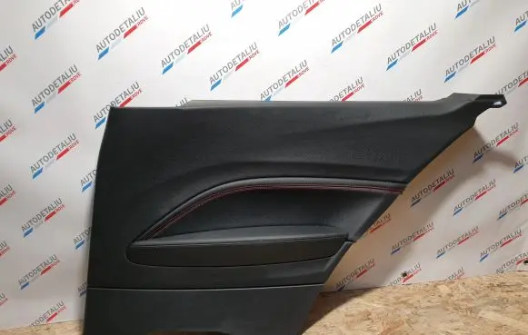 Rear door card panel trim
