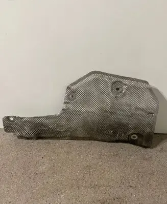 Heat shield in engine bay