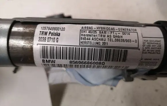 BMW 3 E90 E91 Roof airbag 30357596 30380710G 85696686008Q